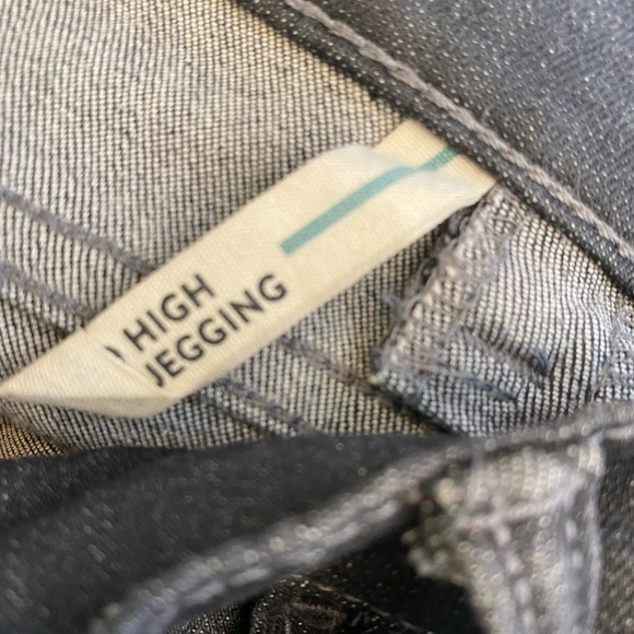 Garage Size 5 Super High Jegging Faded Black Skinny - Picture 11 of 13